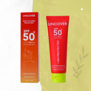 uncover aloe invisible spf 50 80ml